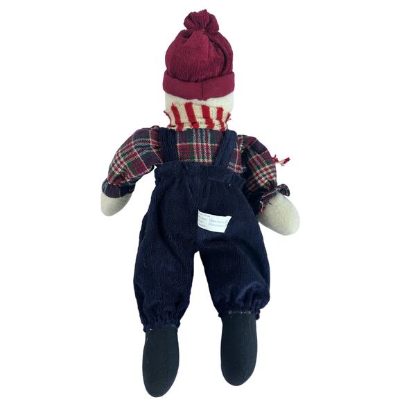 Raz Imports Snowman and Snowwoman Couple-Shelf Sitter Dolls-15 inches-Nice!! - Picture 12 of 13